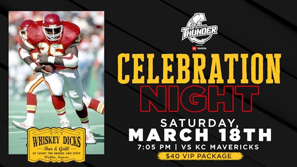 Thunder Announces Celebration Night Featuring Christian Okoye