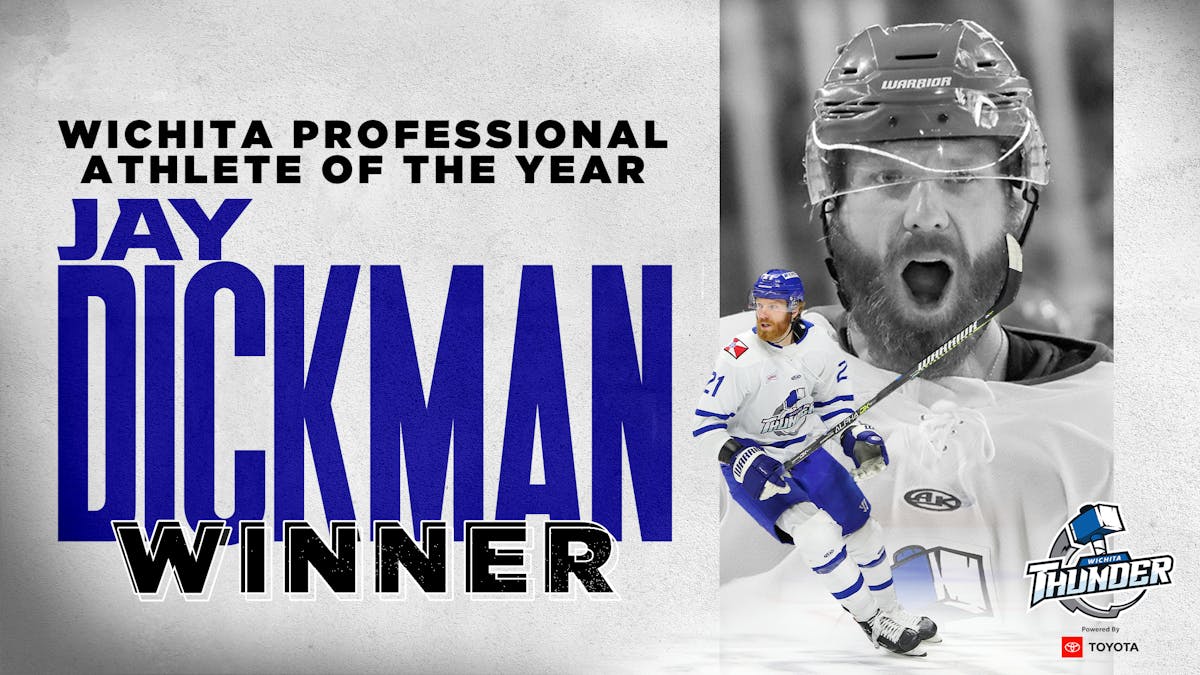 Dickman Wins Wichita Pro Athlete Of The Year