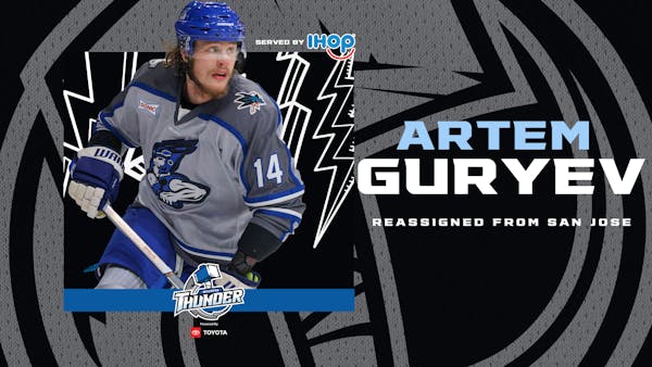 Artem Guryev Reassigned To Thunder