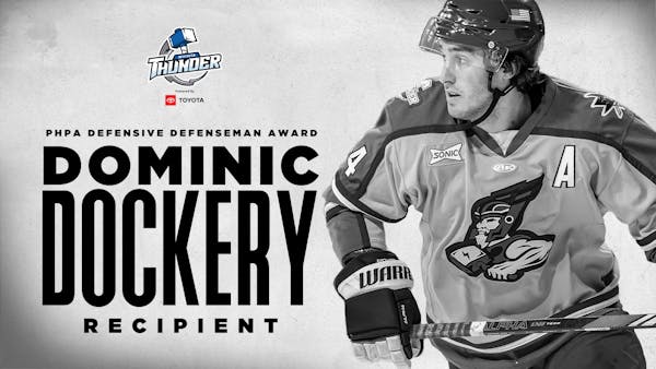 Dockery Selected As PHPA&#039;s Best Defensive Defenseman