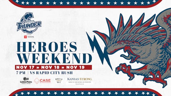 Heroes Weekend, presented by Case &amp; Associates, Kansas Strong, Bonefish Grill, and Golden Plains Credit Union