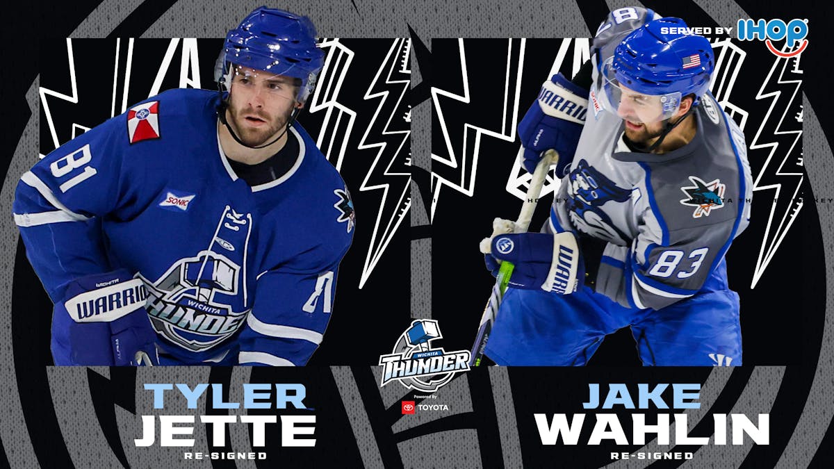 Thunder Re-Signs Wahlin, Jette