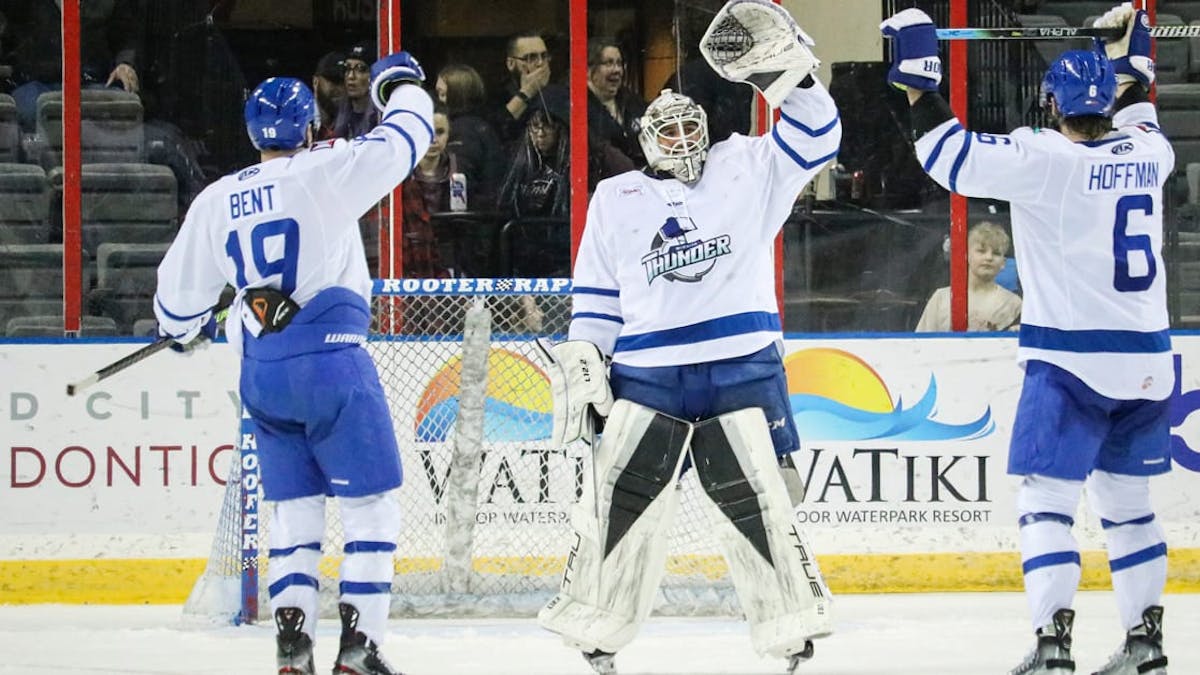 Thunder Snaps Winless Skid Thursday In Rapid City