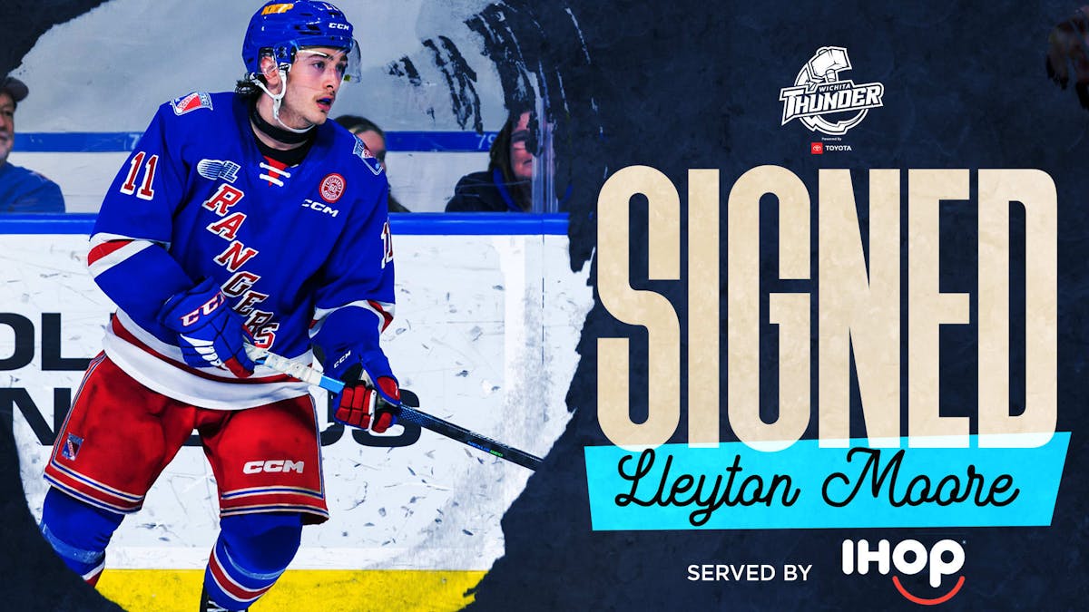 Thunder Signs Offensive Defenseman Lleyton Moore