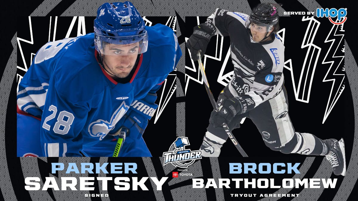 Thunder Adds Forward Saretsky; Bartholomew Signed To Tryout