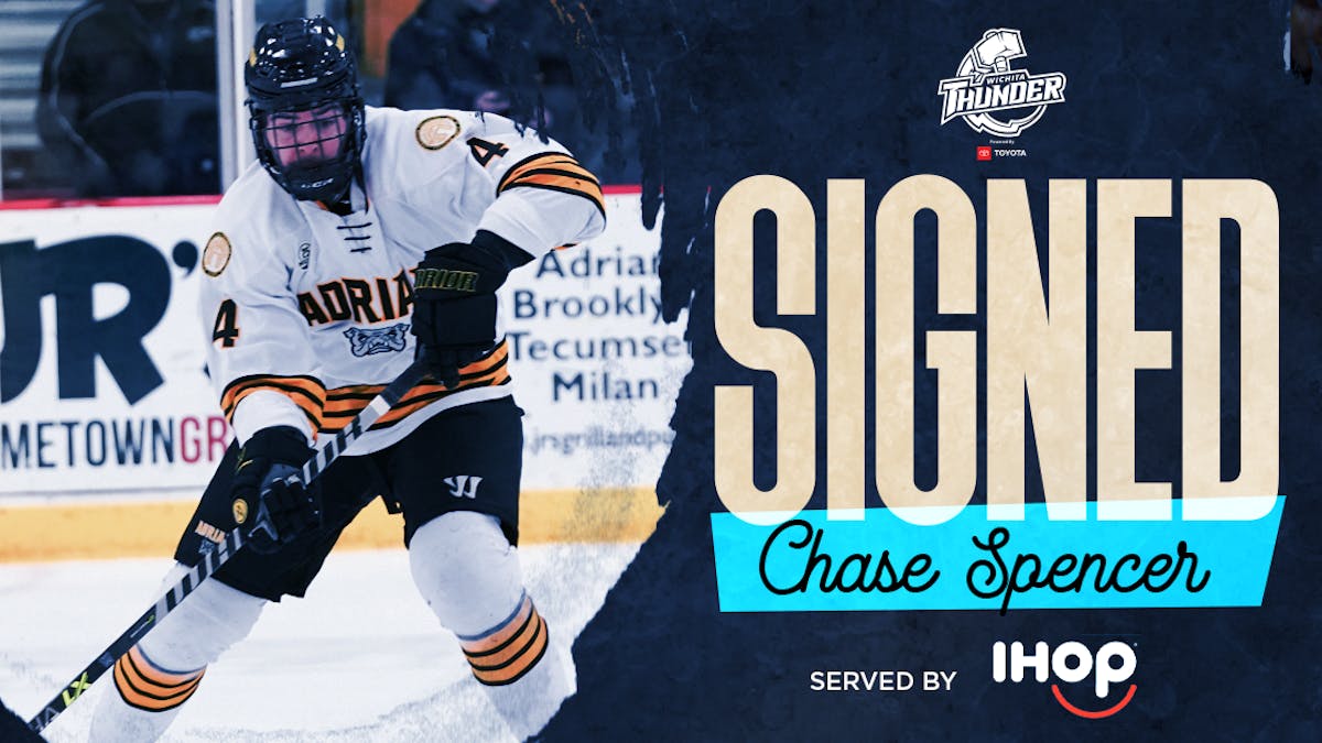 Thunder Adds Defenseman Chase Spencer