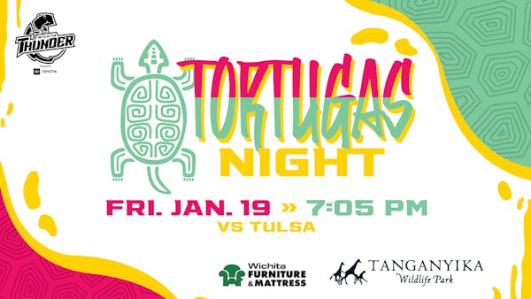 Hispanic Heritage Night featuring the Wichita Tortugas, presented by Wichita Furniture &amp; Mattress and Tanganyika Wildlife Park